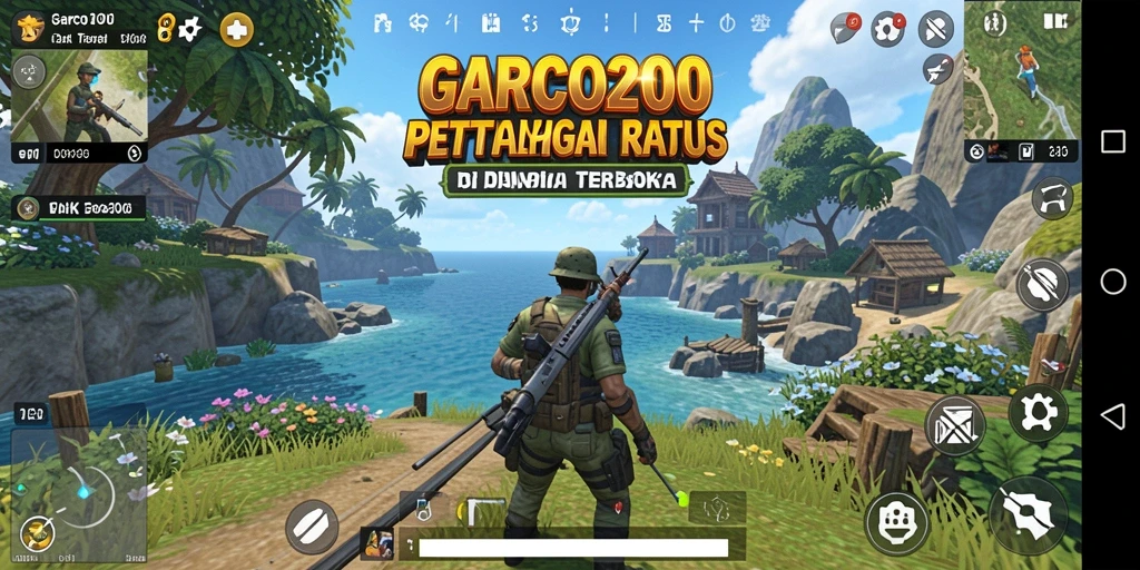 Tampilan gameplay seru dengan eksplorasi dunia terbuka.
