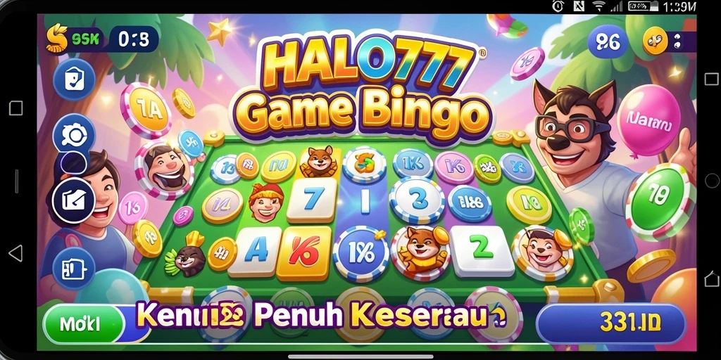 Tampilan menarik dari gameplay HALO777 Bingo yang penuh aksi.