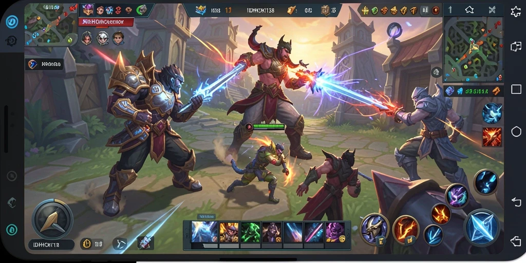 Tampilan menarik dari pertandingan seru di IDRHOKI138 saat gameplay berlangsung.