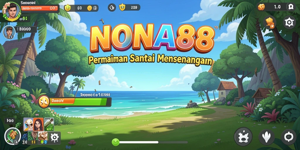Screenshot utama NONA88 menunjukkan gameplay yang menarik dan seru.