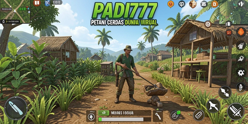 Gameplay seru PADI777 dalam bertani virtual yang menawan.