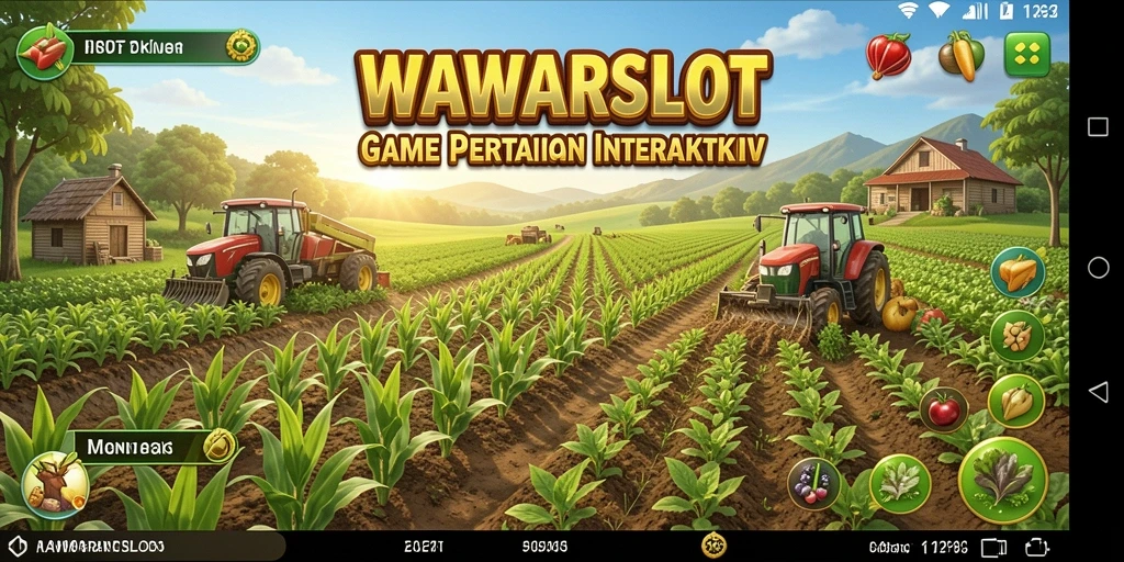 Gameplay seru dan interaktif dalam <strong>WAWARSLOT</strong> saat bertani.